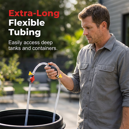 ⏰🔥LIMITED TIME 50% OFF! ⛽ Manual Siphon Pump with High-Flow Valve – Quick, Efficient & Easy to Use ✨