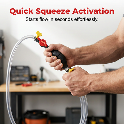 ⏰🔥LIMITED TIME 50% OFF! ⛽ Manual Siphon Pump with High-Flow Valve – Quick, Efficient & Easy to Use ✨