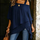 🔥Limited-time 50% off-Women's Asymmetrical Casual Loose Fit Blouse