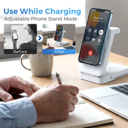 🔥LAST DAY SALE - 50% OFF🔥3-in-1 Foldable Magnetic Wireless Charging Stand