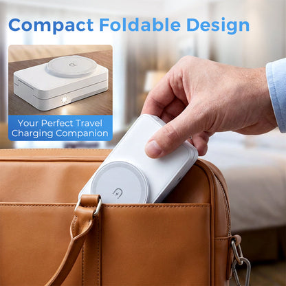 🔥LAST DAY SALE - 50% OFF🔥3-in-1 Foldable Magnetic Wireless Charging Stand