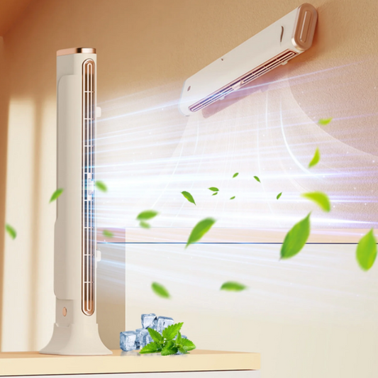🥳2026 HOT SALE 50% OFF🥳Multi-Functional Bladeless Tower Fan