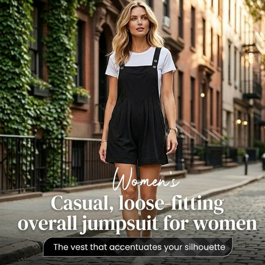 ⏳🔥LIMITED-TIME 50% OFF! 🌸 Sleeveless Wide-Leg Jumpsuit – Effortless Summer Style & Comfort ✨💃