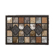⏳🔥LIMITED-TIME 50% OFF! 🏡 Geometric Stone Pattern Doormat – Stylish & Durable for Your Home ✨