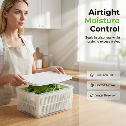 🔥LAST DAY SALE - 50% OFF🔥Layered Draining Food Storage Container