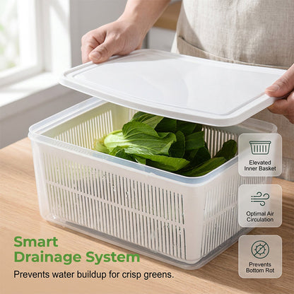 🔥LAST DAY SALE - 50% OFF🔥Layered Draining Food Storage Container