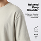 🔥LAST DAY 50% OFF ☀️Men's Solid Color Drop-Shoulder T-Shirt