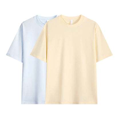 🔥LAST DAY 50% OFF ☀️Men's Solid Color Drop-Shoulder T-Shirt