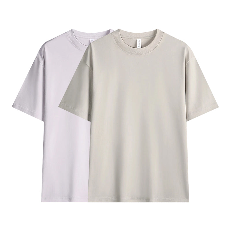 🔥LAST DAY 50% OFF ☀️Men's Solid Color Drop-Shoulder T-Shirt