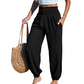 ⏳🔥LIMITED-TIME 50% OFF! 🌞 Women’s Smocked High Waist Harem Pants – Effortless Summer Comfort ✨