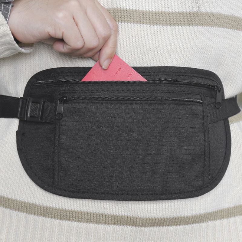 ⏰🔥LIMITED TIME 50% OFF!👜Anti-Theft Travel Money Belt with RFID Blocking