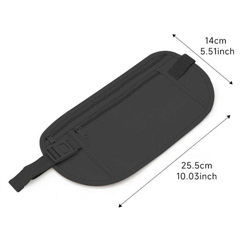 ⏰🔥LIMITED TIME 50% OFF!👜Anti-Theft Travel Money Belt with RFID Blocking