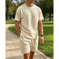 💖LAST DAY PROMOTION - 50%OFF💖Men's Summer Casual T-Shirt & Shorts Set