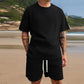 💖LAST DAY PROMOTION - 50%OFF💖Men's Summer Casual T-Shirt & Shorts Set