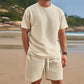 💖LAST DAY PROMOTION - 50%OFF💖Men's Summer Casual T-Shirt & Shorts Set