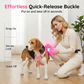 🐕🦺 Adjustable Padded Dog Harness (with Leash) – Comfortable and Escape-Proof  ✨✅