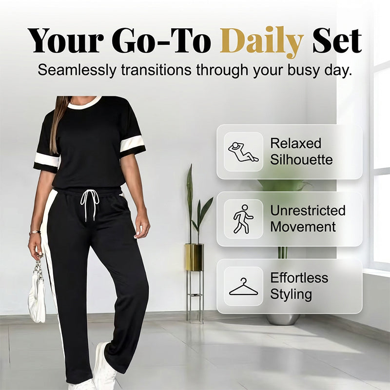 👖LIMITED-TIME 50% OFF! ✨Women’s Comfortable Drawstring Waist Pant Set