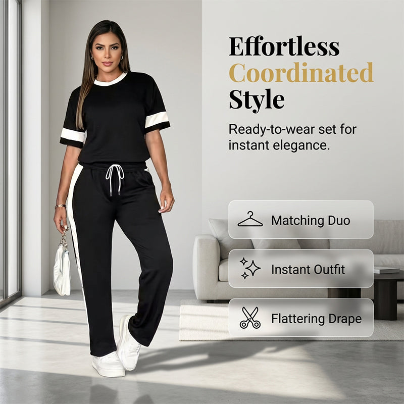 👖LIMITED-TIME 50% OFF! ✨Women’s Comfortable Drawstring Waist Pant Set