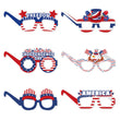 🔥Limited TimePromotion 50% OFF-Funny Flag Party Photo Prop Glasses 6-Piece Set
