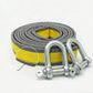 ⏳🔥LIMITED-TIME 50% OFF! 8-Ton Tow Rope with U-Shackle Hooks