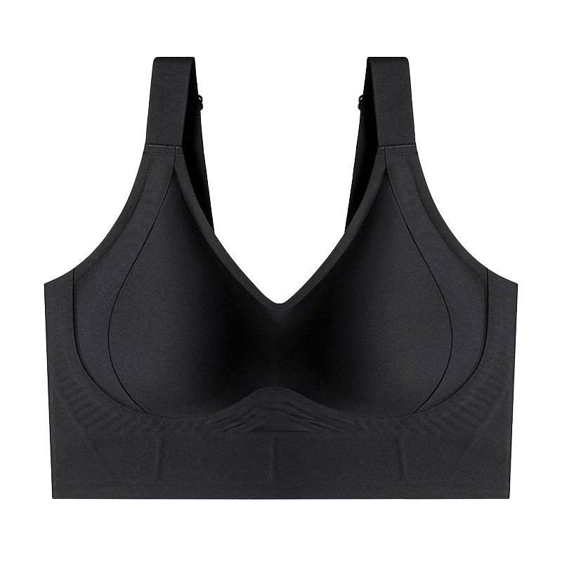 👙 LIMITED-TIME 50% OFF! ✨ Full Coverage Seamless Bra – W-Shaped, 3cm Straps, Anti-Sagging 🦋