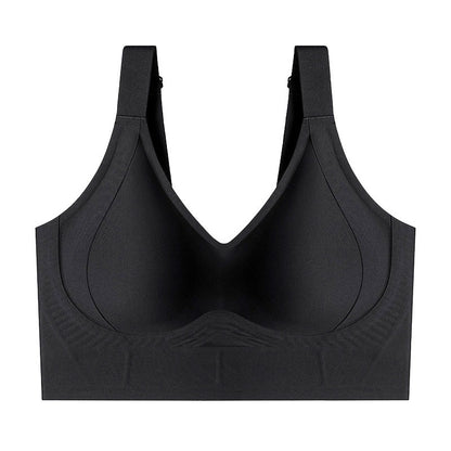 👙 LIMITED-TIME 50% OFF! ✨ Full Coverage Seamless Bra – W-Shaped, 3cm Straps, Anti-Sagging 🦋