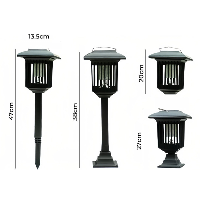 🌿 50% OFF NOW!⚡ Solar Bug Zapper Outdoor – Dual-Light & Auto On/Off – Eco-Friendly Mosquito Killer 🦟