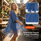 💝 LIMITED-TIME 50% OFF! ✨Women’s Oversized Knit Cardigan – Lightweight Crochet Tassel Kimono for Spring & Summer 🌸