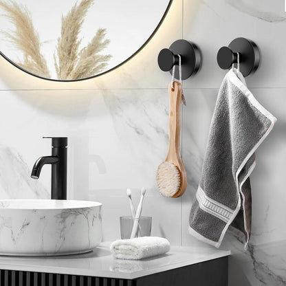 🧲50% OFF！✨ Stainless Steel Suction Cup Hook – Extra Strong, No Drilling Required ✅🏠