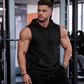 ⏳Limited-time 50% off⏰Men's Sleeveless Workout Hoodie with Pocket