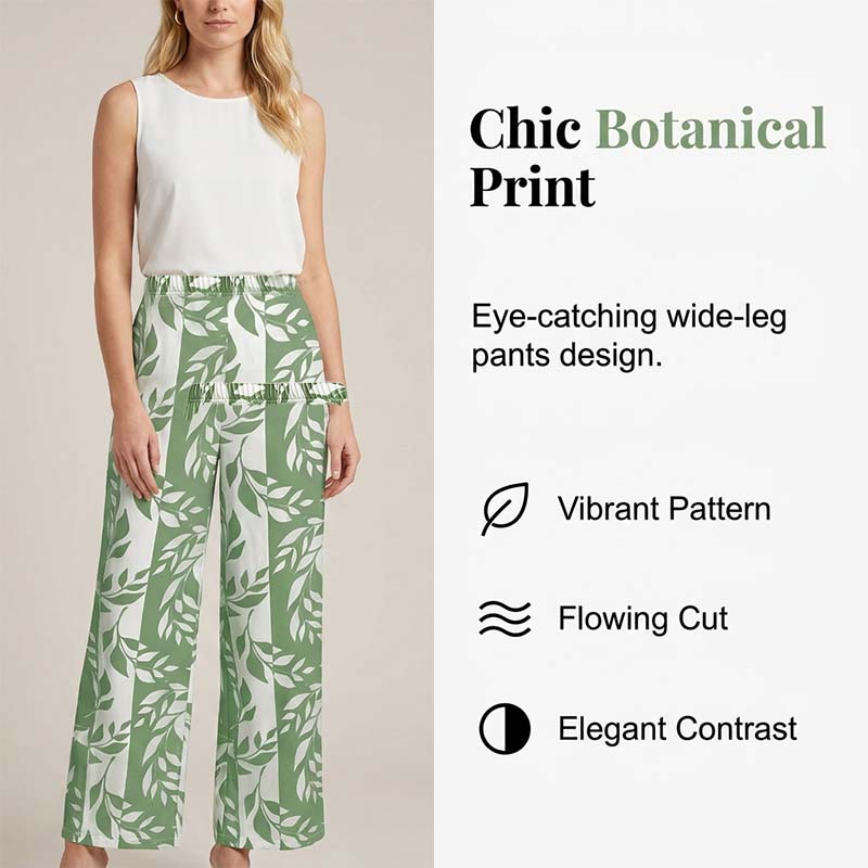 💥50% OFF NOW! 👗 Floral Print 2-Piece Set – Perfect for Lounging, Travel & Everyday Wear 💖