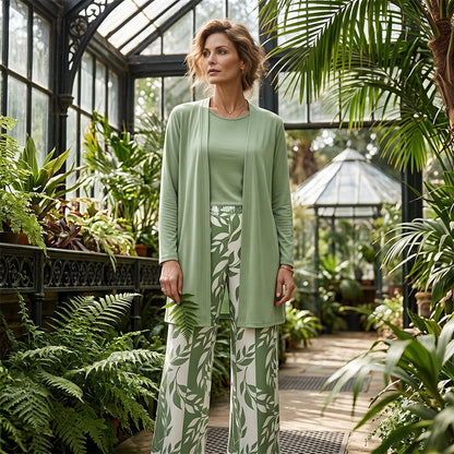 💥50% OFF NOW! 👗 Floral Print 2-Piece Set – Perfect for Lounging, Travel & Everyday Wear 💖