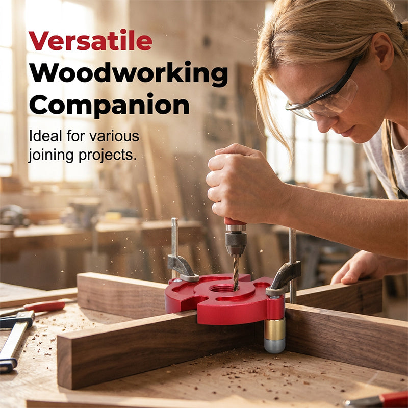 🔩 Vertical Self-Centering Dowel Jig Kit | Self-Centering, Precise Vertical Drilling  ✅