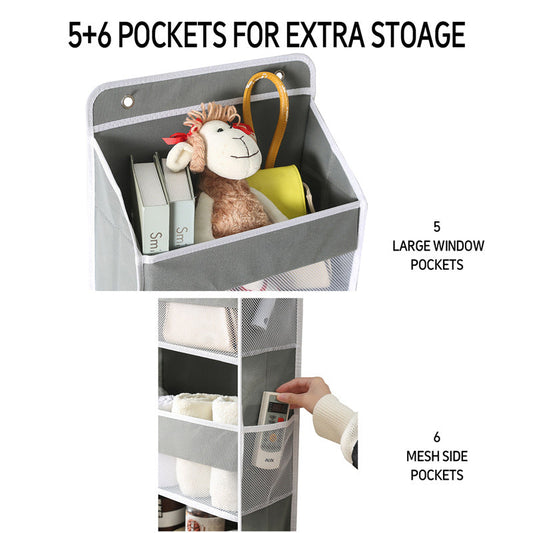 🥳2026 HOT SALE🥳💞50K+ SOLD!🧺✨ 50% OFF! 5-Tier Large-Capacity Hanging Organizer