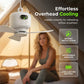 ⏰ Limited-time offer: 50% OFF🌬️✨Rechargeable Ceiling Fan with LED Light