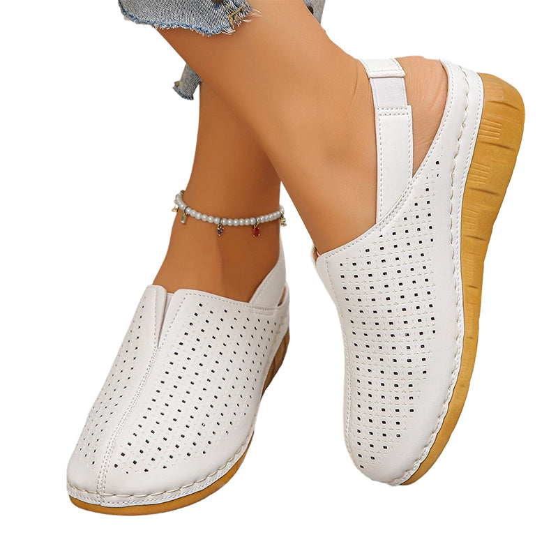 🏖️HOT DEAL 50% OFF! 👡 Women’s Perforated Sandals – All-Day Comfort with a Chic Lift 💖