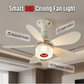 ⏳🔥LIMITED-TIME 50% OFF! 🌬️ 3-in-1 Ceiling Fan with Light & Bluetooth Speaker – Cool, Bright & Entertaining 🎵✨