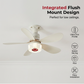 ⏳🔥LIMITED-TIME 50% OFF! 🌬️ 3-in-1 Ceiling Fan with Light & Bluetooth Speaker – Cool, Bright & Entertaining 🎵✨