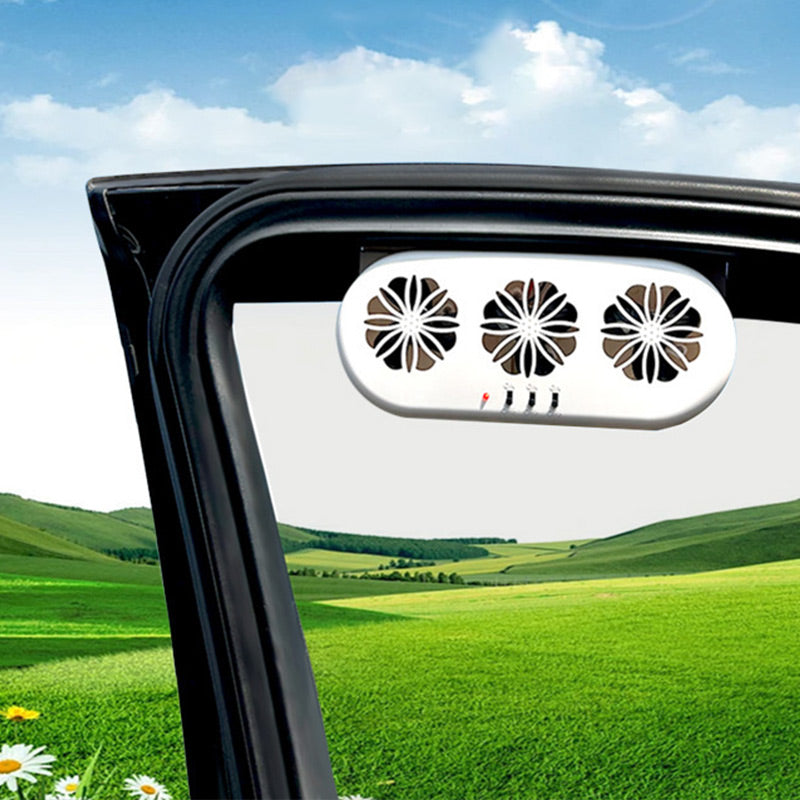 ⏰🔥 50% OFF TODAY! 🚗☀️ Solar Car Exhaust Fan – Keep Your Vehicle Cooler & Fresher Instantly 🌬️✨
