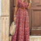 🏆LAST DAY SALE 50% OFF🔥Holiday Leisure Paisley Print Sleeveless Dress