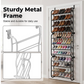 📢📢50% OFF !! ⏰ Over-the-Door Shoe Rack Organizer – 24 pockets & tool-free install – Fits standard doors, holds up to 24 pairs – perfect for entryway or closet 🚪✨