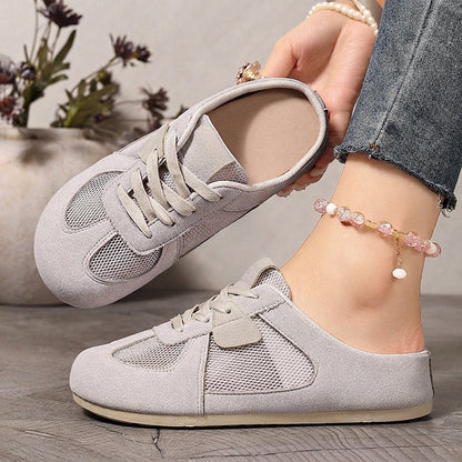 💃2026 Hot Sale 50% OFF💎Women's Breathable Mesh Panel Mule Sneakers