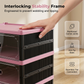 👟 50% OFF NOW! 🗄️Foldable & Stackable Shoe Cabinet with Clear Doors