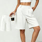 🏆LAST DAY SALE 50% OFF🔥Women's Casual High-Waist Pleated Shorts