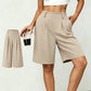🏆LAST DAY SALE 50% OFF🔥Women's Casual High-Waist Pleated Shorts