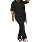 💥Limited-time 50% Off✨  - Women's Short Sleeve Top and Long Pants Set