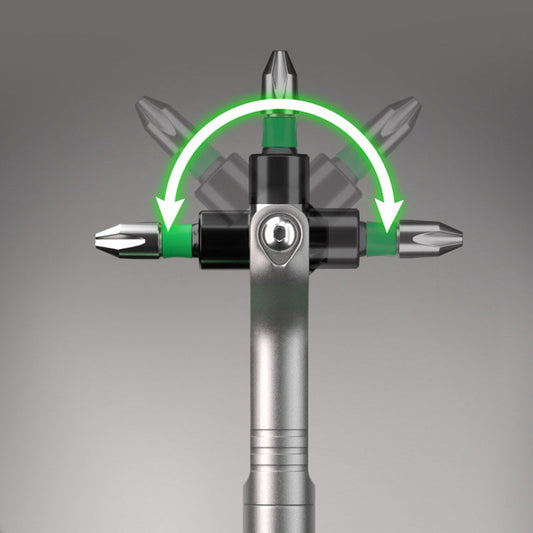 ⏳🔥LIMITED-TIME 50% OFF! 🛠️ Universal Magnetic Ratchet Screwdriver – Fast, Easy & Precise ✨
