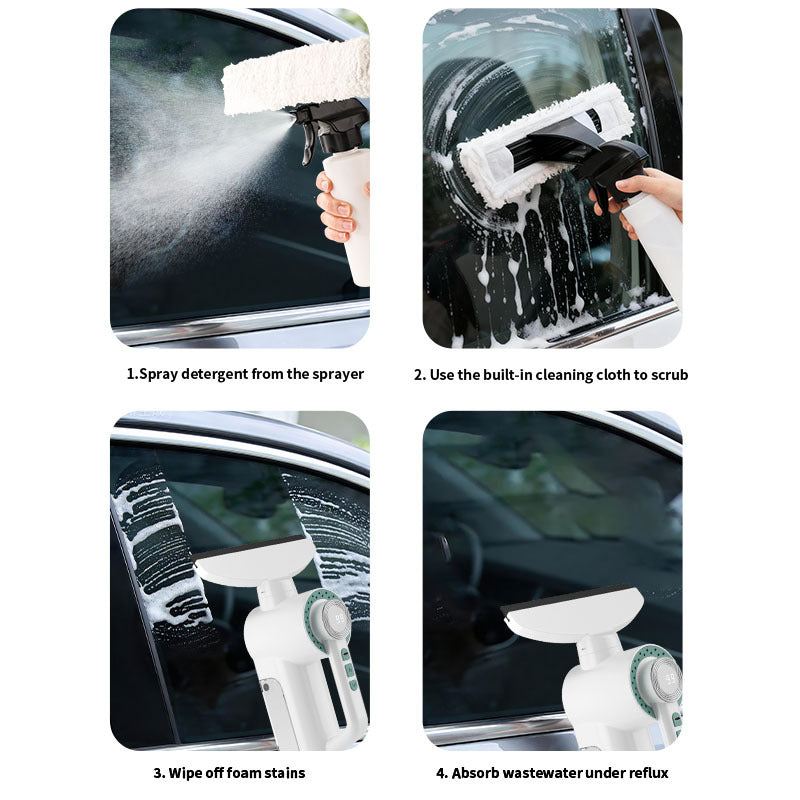 ✨2026 Hot Sale 50% OFF✨ Electric Glass Squeegee with LED Display