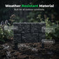 🥳2026 HOT SALE🥳💞 50% OFF!👁️Interlocking Faux Stone Garden Edging