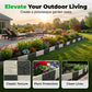 🥳2026 HOT SALE🥳💞 50% OFF!👁️Interlocking Faux Stone Garden Edging